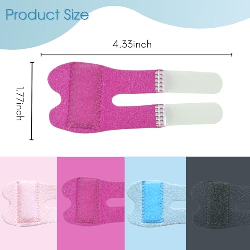 Férulas para Dedos 4 Pzs, Soporte para Dedo en Gatillo, Alivio de Dolor, Férula para Dedo Roto, Ajuste para Pulgar, Índice, Medio, Anular y Meñique - imagen 5