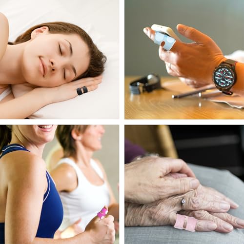 Férulas para Dedos 4 Pzs, Soporte para Dedo en Gatillo, Alivio de Dolor, Férula para Dedo Roto, Ajuste para Pulgar, Índice, Medio, Anular y Meñique - imagen 7