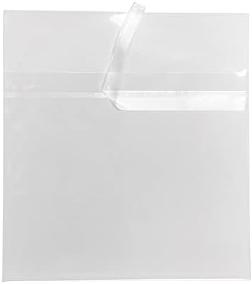 Fundas para CD Progo, 6 1/8 x 5 1/8 Pulgadas, Cristal Transparente, Autoadhesivas, 100 Piezas, Grado Alimenticio, Compatible con Estuches de CD de - imagen 3