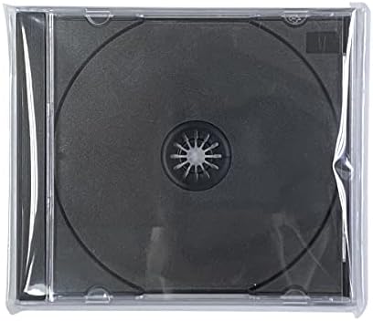 Fundas para CD Progo, 6 1/8 x 5 1/8 Pulgadas, Cristal Transparente, Autoadhesivas, 100 Piezas, Grado Alimenticio, Compatible con Estuches de CD de - imagen 4