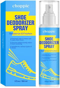 Spray Desodorante para Zapatos Choppie (5 Fl Oz) - Elimina Olores Desagradables de Pies y Zapatos - imagen 1