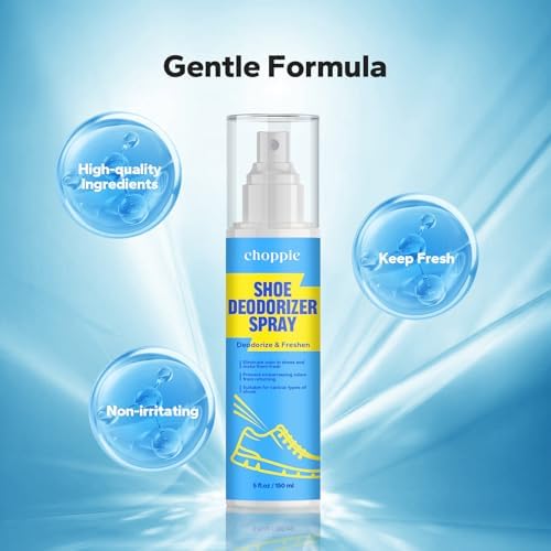 Spray Desodorante para Zapatos Choppie (5 Fl Oz) - Elimina Olores Desagradables de Pies y Zapatos - imagen 4