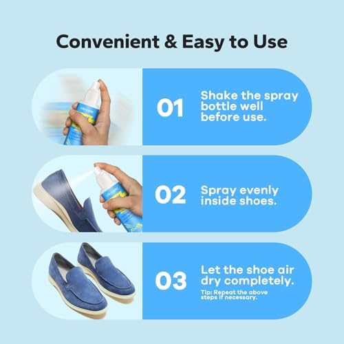 Spray Desodorante para Zapatos Choppie (5 Fl Oz) - Elimina Olores Desagradables de Pies y Zapatos - imagen 6