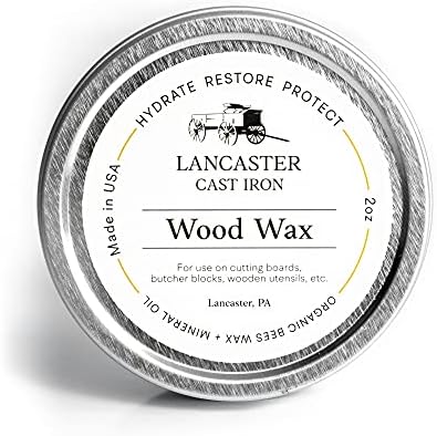 Cera para Maderas de Cucharas, Tablas de Cortar y Bloques de Carnicero - Acondicionador de 2 oz con Cera de Abeja y Aceite Mineral - Hecho en EE. UU. - imagen 1