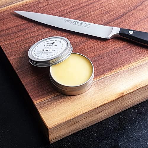 Cera para Maderas de Cucharas, Tablas de Cortar y Bloques de Carnicero - Acondicionador de 2 oz con Cera de Abeja y Aceite Mineral - Hecho en EE. UU. - imagen 2