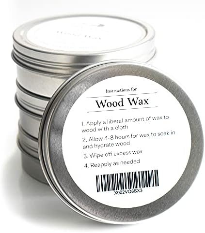 Cera para Maderas de Cucharas, Tablas de Cortar y Bloques de Carnicero - Acondicionador de 2 oz con Cera de Abeja y Aceite Mineral - Hecho en EE. UU. - imagen 5