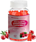 Gomitas Warmbioder de Saw Palmetto para Mujeres, Orgánicas con Aceite de Semilla de Calabaza, Crecimiento Capilar, Salud Urinaria, Sin Azúcar, - imagen 1