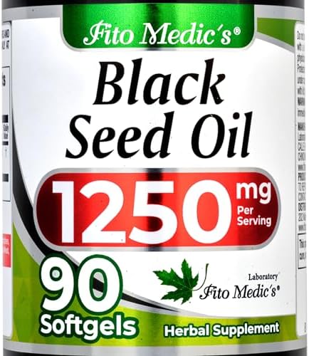 Lab | Aceite de Semilla Negra | Cápsulas de Aceite de Semilla Negra | 90 geles blandos - imagen 1