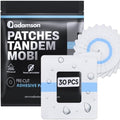 Parches Adhesivos Adamson 30 Piezas para Tandem Mobi – Impermeables, Transparentes y Transpirables para Bomba Tandem Mobi | Adhesivo para Piel Sin - imagen 1