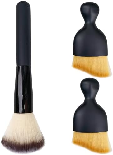 Paquete de 3 Plumillas de Microfibra, Cepillos Pequeños para Polvo, Duster Suave, Herramienta de Limpieza Ideal para Computadoras, Teclados y Más - imagen 1