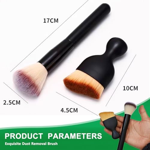 Paquete de 3 Plumillas de Microfibra, Cepillos Pequeños para Polvo, Duster Suave, Herramienta de Limpieza Ideal para Computadoras, Teclados y Más - imagen 2
