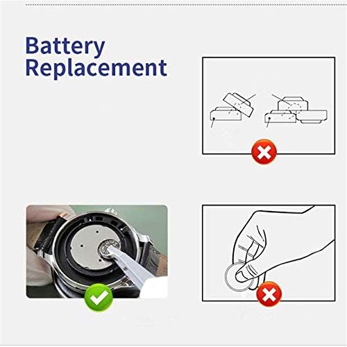 Batería de botón SKOANBE SR936SW 394 AG9 1.5V para reloj (Paquete de 10) - imagen 6