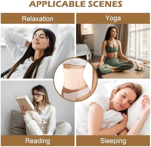 Compresa de Aceite de Ricino Kifmurase para Detoxificación del Hígado, Funda de Algodón Orgánico Reutilizable para Estómago, Mejora Sueño y Digestión - imagen 7