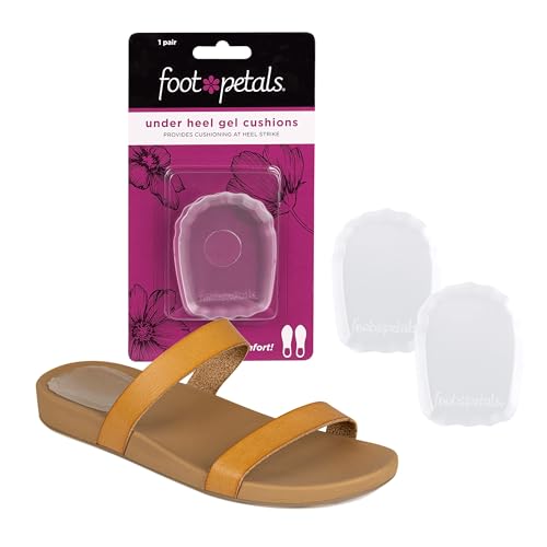 Copa para Talones Foot Petals, Previene Talones Agrietados, Estabiliza en Zapatos de Tacón Cerrados, Botas, Wedges y Flats para Mujer - imagen 2