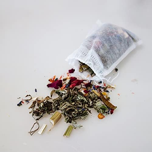 Yoni Steam Herb para Mujeres, Hierbas Naturales para el Equilibrio del pH, Limpieza y Rejuvenecimiento, Mezcla Herbal, 7 Bolsitas de Hierbas Vaginales - imagen 4
