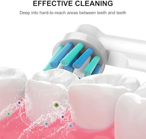 Cabezas de cepillo de dientes de repuesto para Oral B Braun, 10 Pzs, cabezales profesionales compatibles con Oral B 7000/Pro 1000/9600/500/3000/8000 - imagen 3