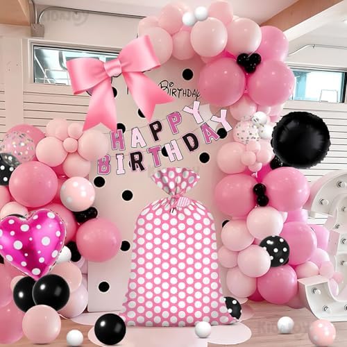 KIDAJOY Bolsa de Regalo Jumbo Rosa con Lunares 36x56 Pulgadas para Baby Shower y Cumpleaños de Niña, Favor de Fiesta - imagen 4
