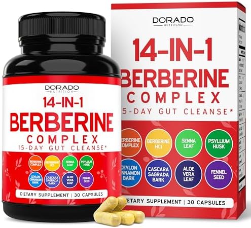 Suplemento GLP-1 para Hombres y Mujeres (30 Cápsulas) - Detox de 15 Días para el Intestino y Apoyo al Metabolismo con Canela de Ceilán, Hojas de Sen - imagen 1
