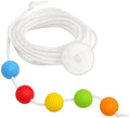 TIESIF Entrenador de Convergencia Visual de 10 Pies con 5 Bolas de Silicón - Mejora tu Visión y Rendimiento Deportivo, Color Blanco - imagen 1