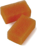 Esponjas de Limpieza para Sombreros de Fieltro - Set de 2 Esponjas Naranjas - imagen 1
