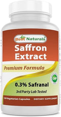 Extracto de Azafrán Best Naturals 88.5 mg - 0.3% Safranal - 120 Cápsulas Vegetarianas - imagen 1