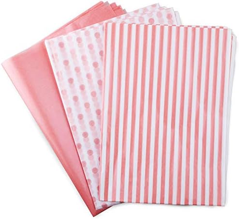 Papel de Seda Metálico Rosa MR FIVE, 30 Hojas de 20 x 28 Pulgadas, Ideal para Regalos, Cumpleaños, Baby Shower, Bodas y Fiestas - imagen 1