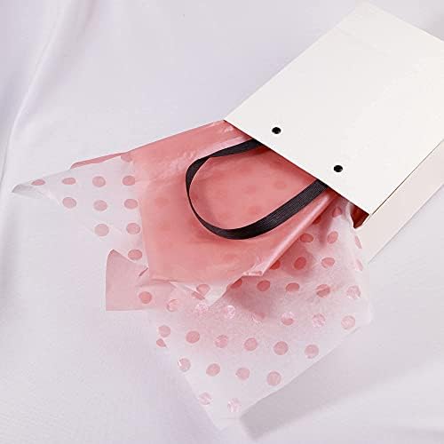 Papel de Seda Metálico Rosa MR FIVE, 30 Hojas de 20 x 28 Pulgadas, Ideal para Regalos, Cumpleaños, Baby Shower, Bodas y Fiestas - imagen 4