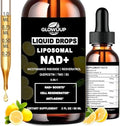Suplementos de NAD para Mujeres y Hombres, Liposomal NAD Nicotinamida Ribósido Resveratrol 900mg con Vitamina B3 Quercetina TMG, Suplemento Líquido - imagen 1
