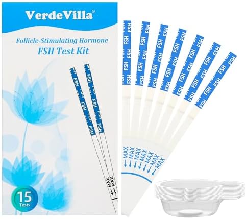Paquete de 15 Pruebas de Menopausia para Hogar, Test de FSH y Equilibrio Hormonal para Mujeres Mayores de 30 Años - imagen 1