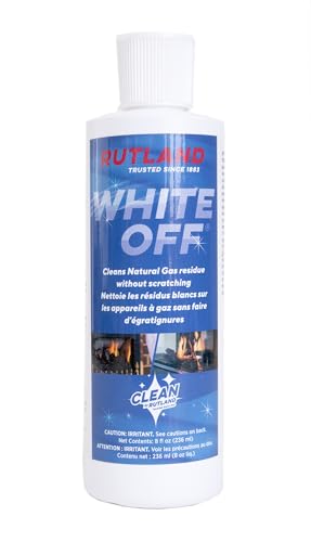 Limpiador en Crema para Vidrio de Chimenea a Gas Rutland White Off, 8 Fl Oz - imagen 4