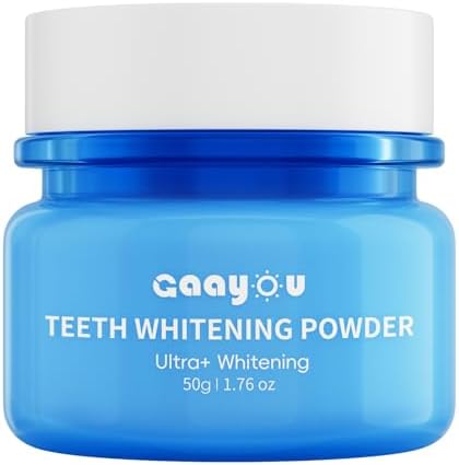 Polvo Blanqueador de Dientes Remineralizante Sabor Menta 50g - Polvo Instantáneo para Eliminar Manchas y Blanquear Dientes - imagen 1