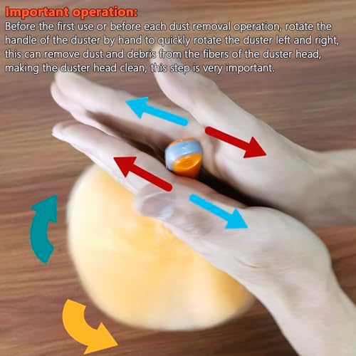 Paquete de 4 Plumitas de Microfibra de 10, Suaves y Delicadas, Ideales para Limpiar Polvo Diario en Escritorios, Pantallas de Computadora, - imagen 2