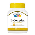 21st Century Healthcare B Complex Plus Vitamina C, Tabletas 100 Contenido (Paquete de 1) - imagen 1