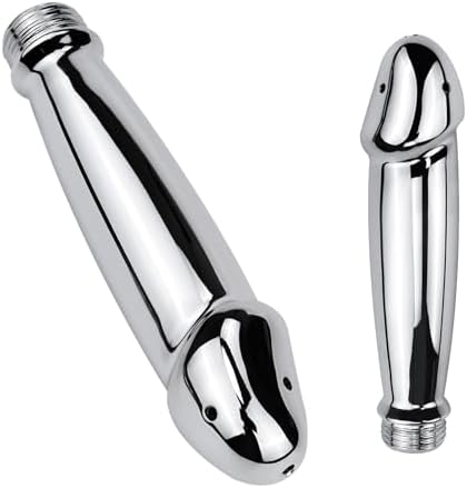 Sistema de Ducha Enema de Aluminio, Kit de Limpieza Anal y Vaginal con Boquilla de Agua Portátil para Hombres y Mujeres + Bolsa de Terciopelo - imagen 1