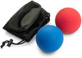 Pelotas de Masaje GolgiStim para Terapia de Puntos Gatillo, Nudos Musculares, Yoga y Liberación Miofascial - Incluye Par de 2 Pelotas y Bolsa de - imagen 1