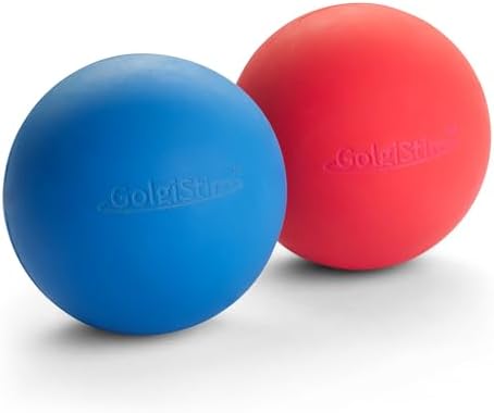 Pelotas de Masaje GolgiStim para Terapia de Puntos Gatillo, Nudos Musculares, Yoga y Liberación Miofascial - Incluye Par de 2 Pelotas y Bolsa de - imagen 3