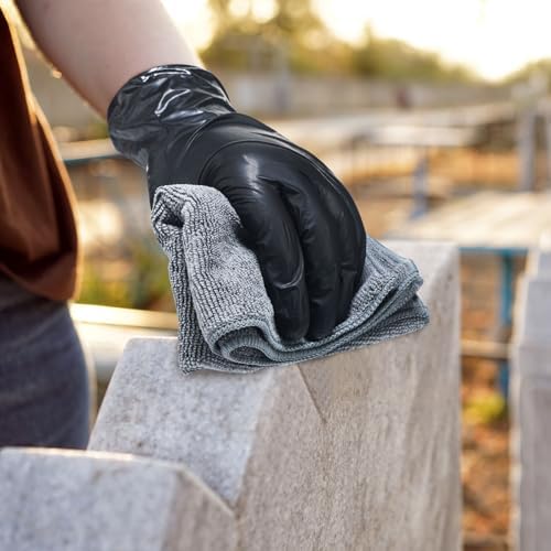 Kit de Limpieza para Tumbas Hahafelt de 7 Piezas para Granito y Piedra, Incluye Toalla, Cepillo de Cerdas, Cepillo para Grietas, Esponja, Guantes - imagen 5