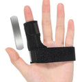 Férula para Dedo QFGasre, Soporte Estabilizador para Inmovilización de Dedos Índice, Medio, Anular y Meñique, Mano Derecha o Izquierda, Color Negro - imagen 1