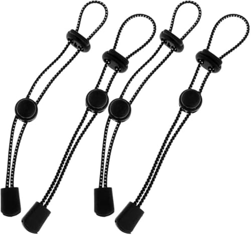 Soporte para Bastones de Escalada 4 Pcs, Correas Bungee Ajustables para Mochila de Senderismo, Accesorios para Montañismo al Aire Libre, Color Negro - imagen 6
