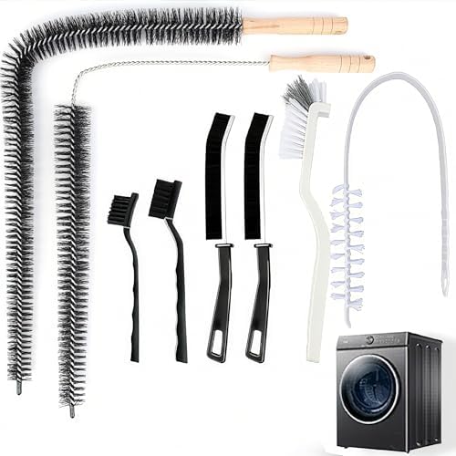 Set de 8 Cepillos Limpiadores para Lavadora Ecolimpia, Cepillo para Secadora y Limpieza de Rincones para Baño, Ducha, Cocina, Taza, Azulejos, Tina y - imagen 1