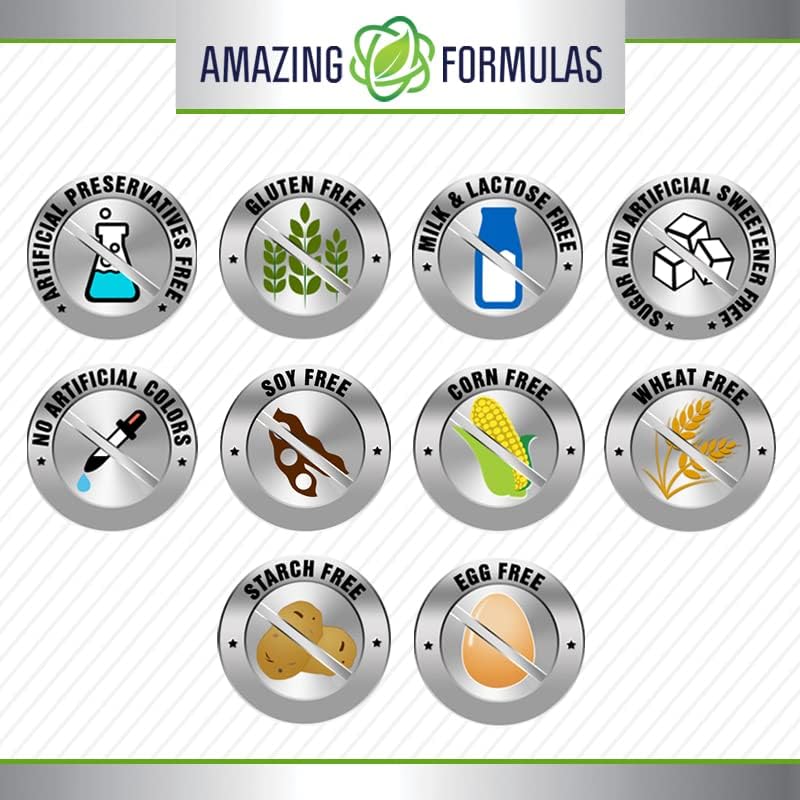 Amazing Formulas Selenio 50 Mcg por Porción | Suplemento de 180 Tabletas | No GMO | Hecho en EE. UU. - imagen 4
