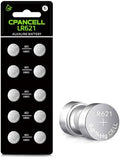 Batería de Reloj CPANCELL SR621SW AG1 SR621SW 364 164 LR621 1.5V Alcalina (Paquete de 10) - imagen 1