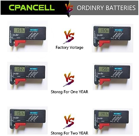 Batería de Reloj CPANCELL SR621SW AG1 SR621SW 364 164 LR621 1.5V Alcalina (Paquete de 10) - imagen 4