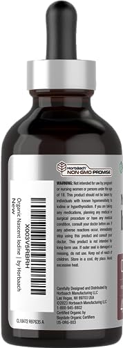 Horbäach Yodo Naciente | 325mcg | 4oz | Suplemento Líquido Orgánico | Vitamina Vegana, Sin OGM y Sin Gluten - imagen 3