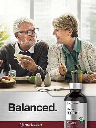 Horbäach Yodo Naciente | 325mcg | 4oz | Suplemento Líquido Orgánico | Vitamina Vegana, Sin OGM y Sin Gluten - imagen 7