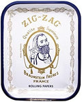 Bandeja de Metal ZIG-ZAG para Rodar, Grande (34 x 27.4 cm), Blanca, Diseño Elegante con Acabado Liso y Esquinas Redondeadas - imagen 1