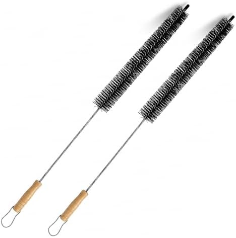 Cepillo Limpiador de Ventilación para Secadora, Removedor de Pelusa y Cabello de Mascotas, Herramientas de Limpieza para el Hogar, 2 Piezas (71 cm) - imagen 1