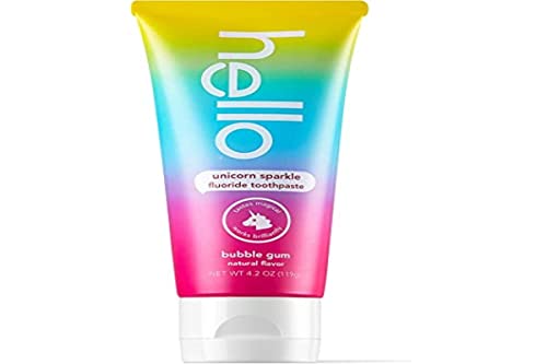 Pasta de Dientes HELLO Bubblegum Unicornio Brillante para Niños, 4.2 OZ - imagen 4