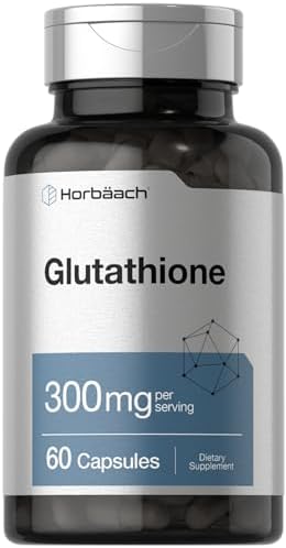 Suplemento Horbäach Glutatión 300mg | 60 Cápsulas | Reduce Formas | Libre de OGM y Gluten - imagen 1