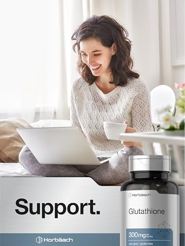 Suplemento Horbäach Glutatión 300mg | 60 Cápsulas | Reduce Formas | Libre de OGM y Gluten - imagen 7